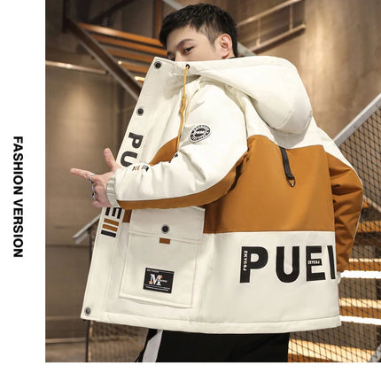 Two-Piece Men's Sets New 2026 Spring Autumn Sportswear Hooded Jacket And Long Pants Casual Loose Coat&Jogger Tracksuits Clothing