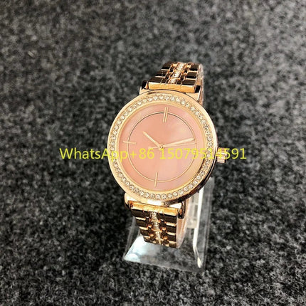 Orologi di Lusso in Cristallo per Donne, Marca di Moda, Orologio al Quarzo con Diamanti per Signore, Orologi da Polso Femminili in Acciaio, Relogio Feminino, Regalo platinumshop