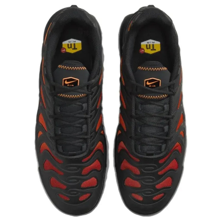 Nike Air Max Plus TN Drift Black Dragon Red Men Air Cushion Shock-Absorbant Running Shoes Streetwear FD4290-010