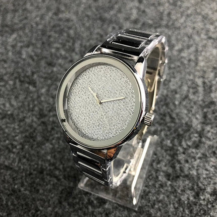 Orologi di Lusso in Cristallo per Donne, Marca di Moda, Orologio al Quarzo con Diamanti per Signore, Orologi da Polso Femminili in Acciaio, Relogio Feminino, Regalo platinumshop
