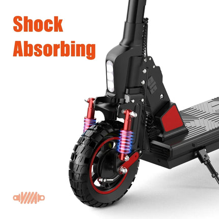 Monopattino elettrico Bogist C1 Pro per adulti, motore da 500W, batteria 48V15Ah, e-scooter da città, pneumatici da 10 pollici, pieghevole.
