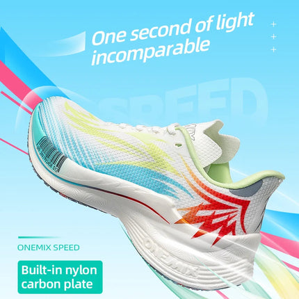 ONEMIX 2026 Nuove Scarpe da Corsa per Maratona, Traspiranti, Antiscivolo, Ammortizzanti per Uomo e Donna, Sneakers con Cuscinetto d'Aria PlatiNum