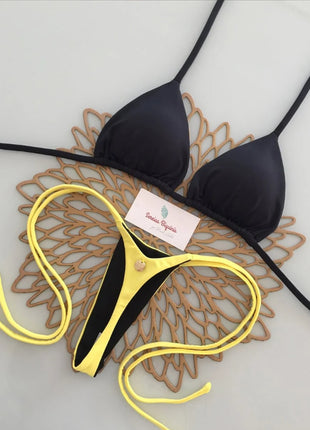 Micro Bikini 2026 Push Up Donna Costumi da Bagno Sexy Brasiliani Set Bikini Perizoma Stampa Biquini Abbigliamento Mare Estivo