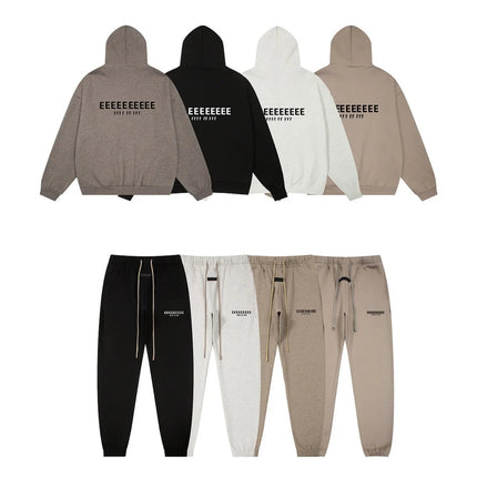 25fw Classic Brand Hoodies Sweatpants Set High Quality Fleece Sweatshirts Men Women Hiphop Streetwear Oversize Tracksuits Sets PlatiNum