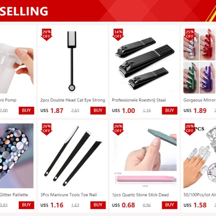 Nail Art Training Fake Hand Display False Tips UV Gel Polish Painting Tools Manicure  Practice Model 2028