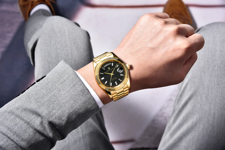 2026 Nuovo PAGANI DESIGN Oro rosa DD40 Orologio automatico di lusso da uomo Orologi da polso meccanici da uomo Giappone NH36A AR Vetro zaffiro