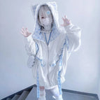 861 White Blue