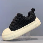 Men's Leather Platform Sneakers Breathable Versatile Men Casual Shoes Comfortable Fashion Male Running Sports Tenis Shoes Hombre