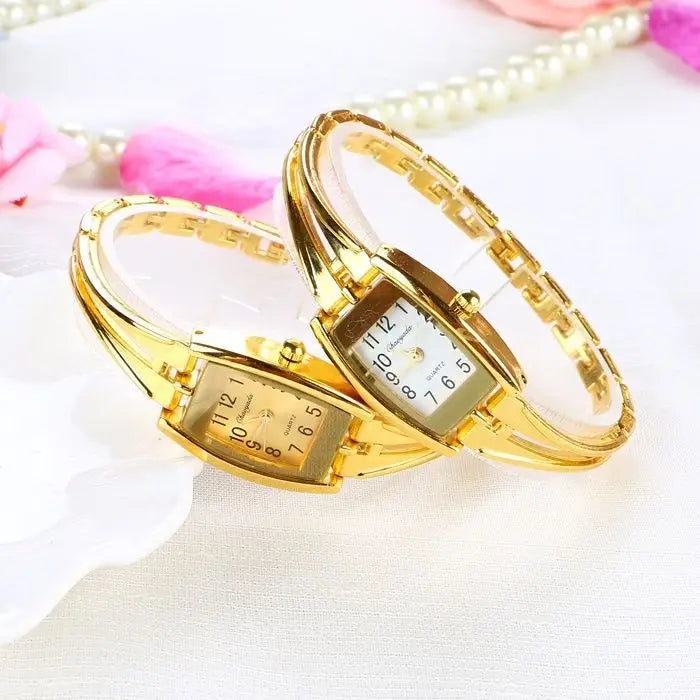 I più nuovi braccialetti per orologi da polso da donna Orologi da donna in acciaio inossidabile di moda Orologio da donna al quarzo Orologi Reloj Mujer platinumshop