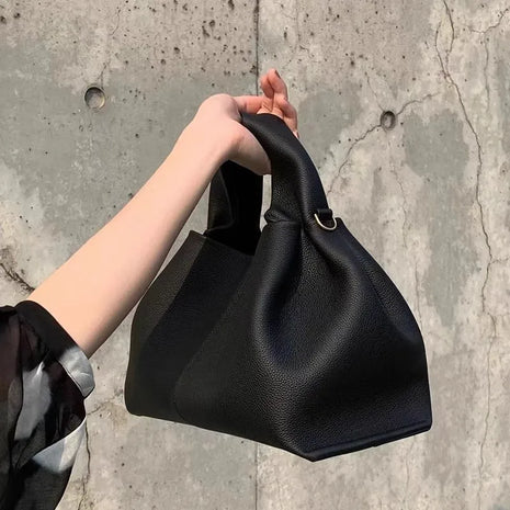 Borsa Hobo da Donna, in Morbida Pelle Martellata con Manico Superiore e Tracolla Regolabile per Lavoro, Viaggi e Outfit Quotidiani