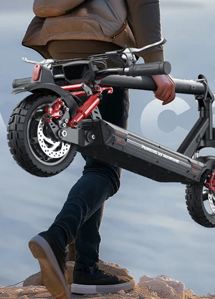 Isiswheel GT1 Scooter elettrico Motore 800W Batteria 48V10Ah EScooter 10 Pneumatico fuoristrada Pieghevole City Commuter E-Scooter