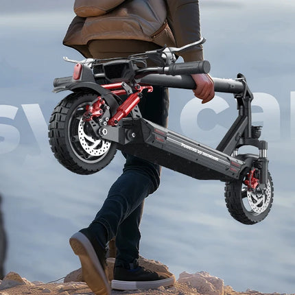 Isiswheel GT1 Scooter elettrico Motore 800W Batteria 48V10Ah EScooter 10 Pneumatico fuoristrada Pieghevole City Commuter E-Scooter