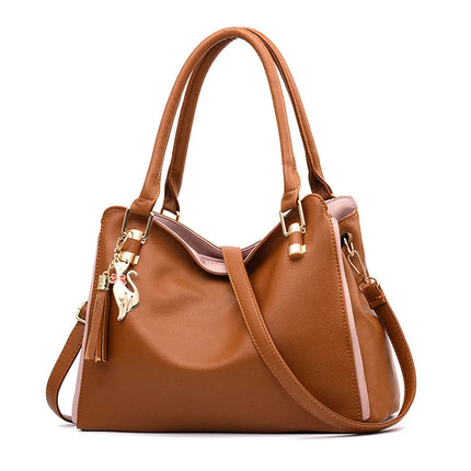 Luxury Handbags Women Bags Designer Fashion Soft PU Leather Tote Bags For Women 2024 Large Capacity Tote Bag Shopping Handbag PlatiNum