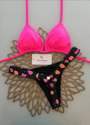 Micro Bikini 2026 Push Up Donna Costumi da Bagno Sexy Brasiliani Set Bikini Perizoma Stampa Biquini Abbigliamento Mare Estivo