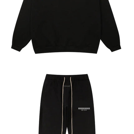 25fw Classic Brand Hoodies Sweatpants Set High Quality Fleece Sweatshirts Men Women Hiphop Streetwear Oversize Tracksuits Sets PlatiNum