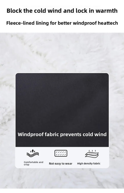 Winter Stand Collar Down Jacket Men Warm Plush Cotton Clothes Comfortable Versatile Parkas Thickened Fleece Lined Puffer Jackets