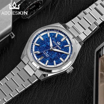 AddiesKin Men Automatic Mechanical Watch Miyota 9015 Sapphire Crystal 200M Waterproof Stainless Steel Luxury Diver Watch K006