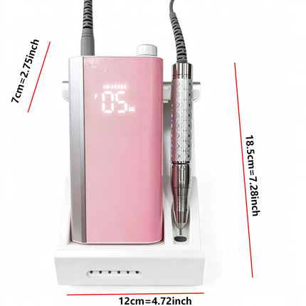 Brushless Nail Drill Professional Acrylic Gel Remover 35k RPM Nail Polish Machine Pedicure Polishing Tools