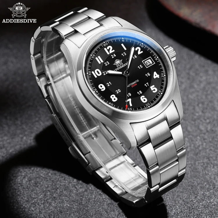 ADDIESDIVE Luxurious Men's Automatic Watch 8215 Mechanical Watches Sapphire Glass 200m Waterproof Analog Luminous Watches AD2525
