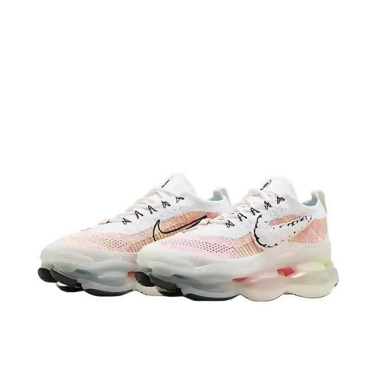 Nike Air Max Scorpion Women Low Top Air Cushion Sneakers Retro Comfort Wear Resistant Breathable White Casual Running Footwear