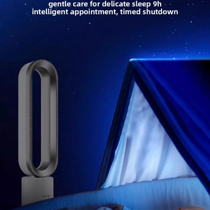 Ventilatore a Torre Senza Pale Angelo Tedesco 220V, Purificatore d'Aria e Riscaldatore 2 in 1 per Uso Domestico QDW