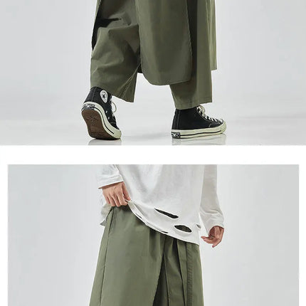 Pantaloni a Gamba Larga da Uomo, Stile Hip Hop, Jogger Casual, Streetwear Maschile, Pantaloni Larghi con Patchwork, Joggers alla Moda Comodi, Pantaloni da Donna