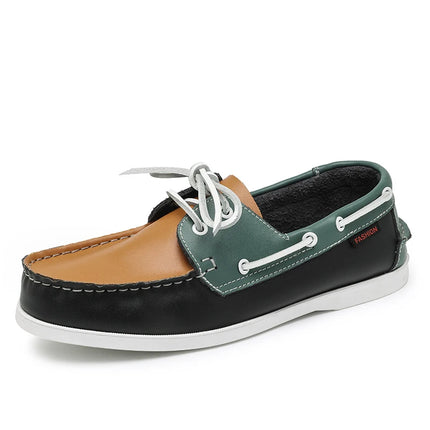 Moda uomo scarpe da barca scarpe da ponte Casual in pelle 2023 mocassini primavera autunno Designer di marca di lusso antiscivolo vendita calda