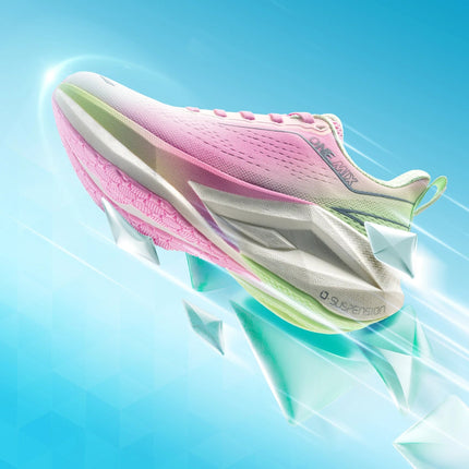 ONEMIX Scarpe da corsa da jogging per uomo Scarpe da ginnastica da esterno super leggere Scarpe da passeggio antiscivolo con ascensore Donna PlatiNum