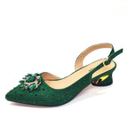 A PAIR SHOES Green / 41