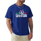 Giro D Italia t-shirt estate top ragazzi magliette uomo magliette alte girocollo maniche corte Casual sciolto abbigliamento uomo Streetwear