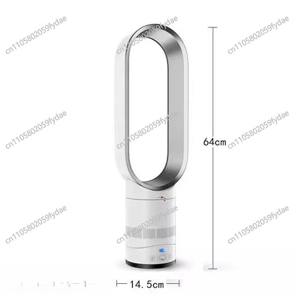 Ventilatore senza foglie, ventilatore elettrico domestico, senza pagine, circolazione, testata del letto, desktop da pavimento