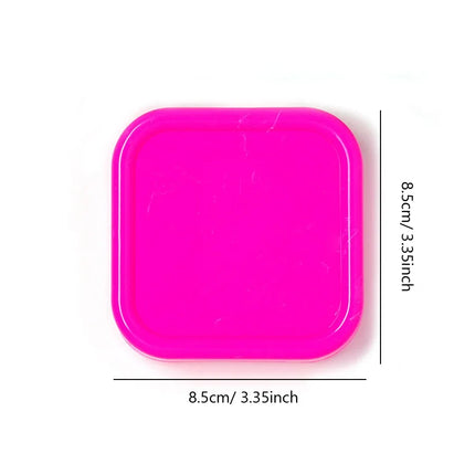 Portable Magnetic Nail Art Organizer Tray Cat Eyes Design Storage Container for Nail Grinding Heads Tool Holder