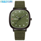 SYNOKE orologio al quarzo da uomo Fashion Simple Business Belt orologio al quarzo per uomo orologio da polso per studenti sport Non meccanico platinumshop