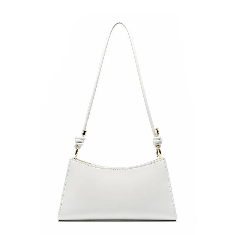 YANATARI underarm cowhide Genuine leather handbags women vintage red shoulder bag female korean luxury bag high quality 2025