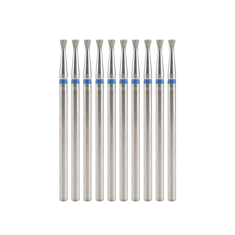 10Pcs Diamond Milling Cutter For Manicure Electric Nail Drill Bits Accessory Pedicure Machine Nail File Gel Remover Tool uñas Accesorios Y Herramientas