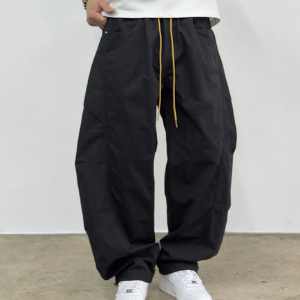Mens Cargo Jogger Pants American Outdoor Multi Pocket Loose Baggy Lightweight Casual Trendy Fashion Hiking Streetwear Pants