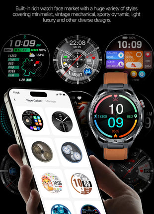 Nuovo Smartwatch 2026 con Analisi del Grasso Corporeo ECG+PPG, Acido Urico, Pressione Sanguigna, Ossigeno nel Sangue, Chiamate Bluetooth, Orologio Sportivo Intelligente per Uomini e Donne platinumshop
