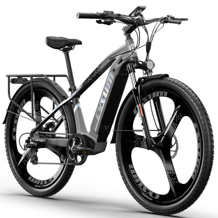 Bici elettrica da montagna CYSUM M520, bici elettrica fuoristrada per adulti da 29", bicicletta elettrica assistita a pedale, batteria 48 V 15 Ah, cassetta a 7 velocità