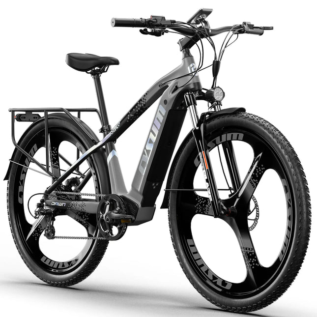 Bici elettrica da montagna CYSUM M520, bici elettrica fuoristrada per adulti da 29", bicicletta elettrica assistita a pedale, batteria 48 V 15 Ah, cassetta a 7 velocità