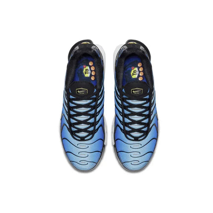 Nike Air Max Plus TN Men's Black Hyper Blue Gradient Fashion Classic Air Cushion Daily Jogging Commute Sneakers BQ4629-003