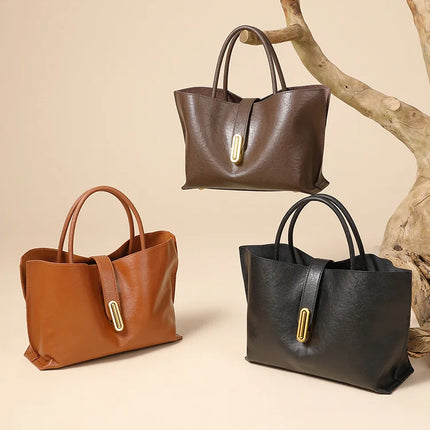 Borsa a Tracolla Grande Capacità da Donna, Nuova Borsa a Mano da Donna di Alta Qualità con Texture, Borsa Grande da Ragazza, Nuova Borsa Versatile da Pendolare con Lettere, Borsa a Tracolla Singola alla Moda, Borsa a Spalla