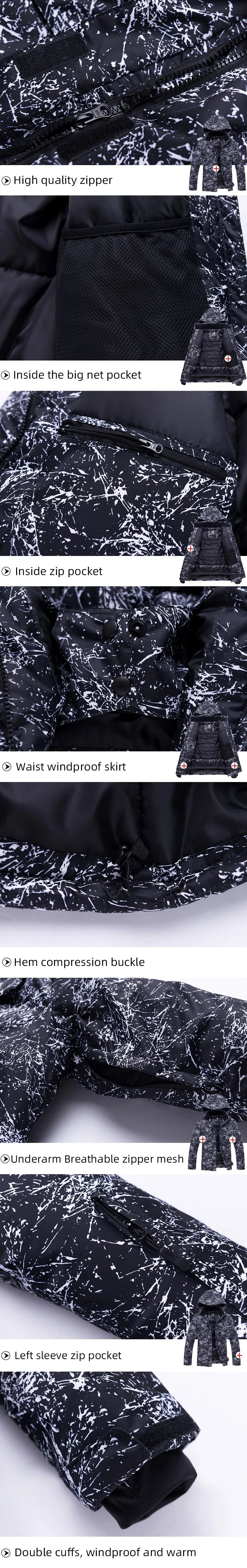 Cheaper, Children's Snow Suit, Snowboard Clothing Sets, Outdoor Wear, Ski Coat and Strap Pant, Kids Costumes, Boy‘s and Girl's