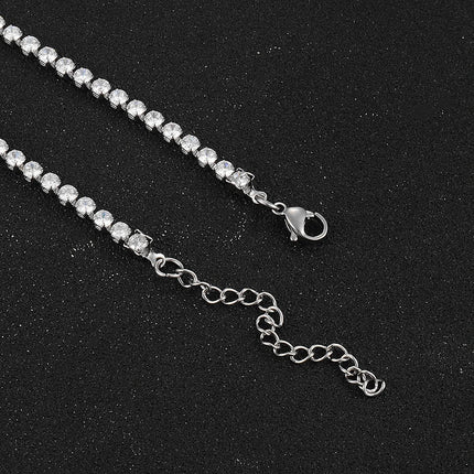 Stainless Steel Chain High Quality Fashion Jewelry Neo-Gothic Style for Men And Women PlatiNum