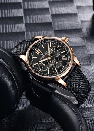 Orologio al Quarzo da Uomo Pagani Design VK63, 41MM, Vetro Zaffiro, Impermeabile 10 Bar, Sportivo, Reloj Hombre