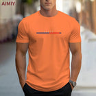T-shirt da uomo casual sportiva oversize ampia più abbigliamento con stampa Milano comoda maglietta da shopping girocollo a maniche corte