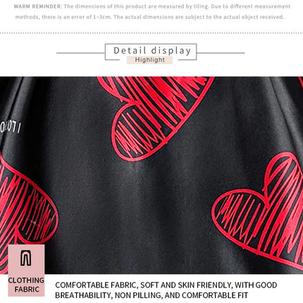 Camicia da notte sottoveste in raso con stampa labbra rosse per San Valentino, mini abito da notte senza schienale con scollo a V, abiti da notte da donna