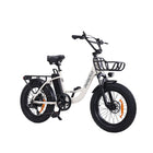 UNIVERCYCLE B5 VENERE Bici Elettrica per Adulti Motore 250W 25KM/H Batteria Rimovibile 48V 13AH Pneumatici Largi 20 Pollici E-Bike Freni a Disco Idraulici Telaio a Passo Basso Bici Elettrica per Pendolari Lunga Autonomia 55KM