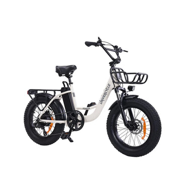 UNIVERCYCLE B5 VENERE Bici Elettrica per Adulti Motore 250W 25KM/H Batteria Rimovibile 48V 13AH Pneumatici Largi 20 Pollici E-Bike Freni a Disco Idraulici Telaio a Passo Basso Bici Elettrica per Pendolari Lunga Autonomia 55KM