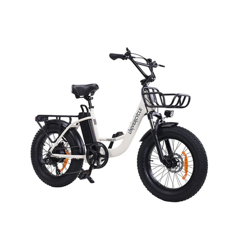 UNIVERCYCLE B5 VENERE Bici Elettrica per Adulti Motore 250W 25KM/H Batteria Rimovibile 48V 13AH Pneumatici Largi 20 Pollici E-Bike Freni a Disco Idraulici Telaio a Passo Basso Bici Elettrica per Pendolari Lunga Autonomia 55KM