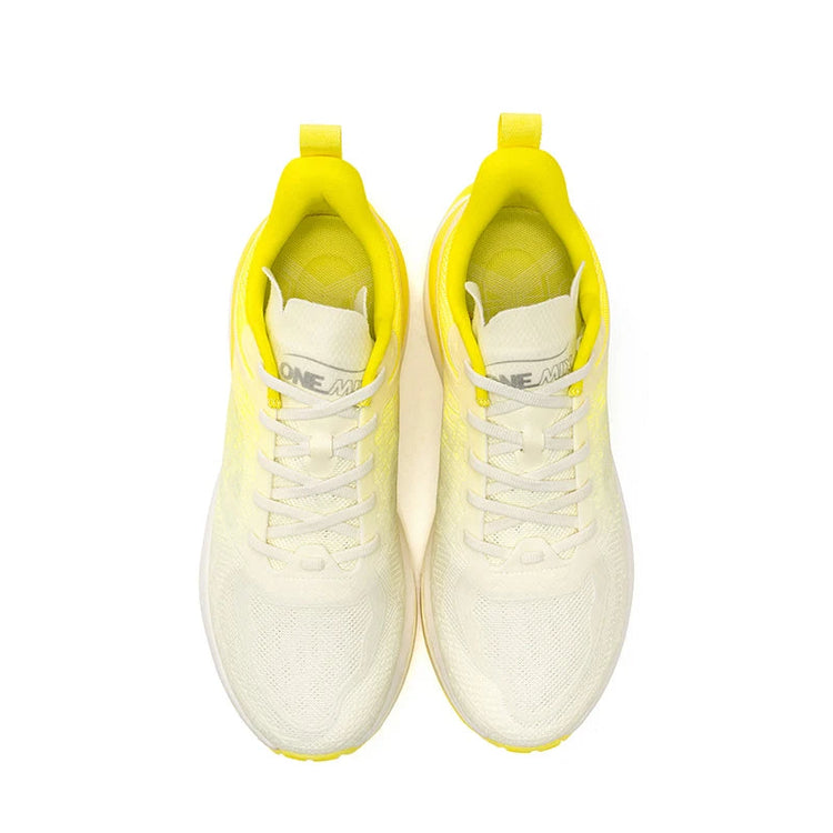 ONEMIX Scarpe da corsa da uomo in stile cinese Traspirante Carattere di moda Vamp Cuscino d'aria Scarpe sportive Scarpe da ginnastica da passeggio all'aperto PlatiNum